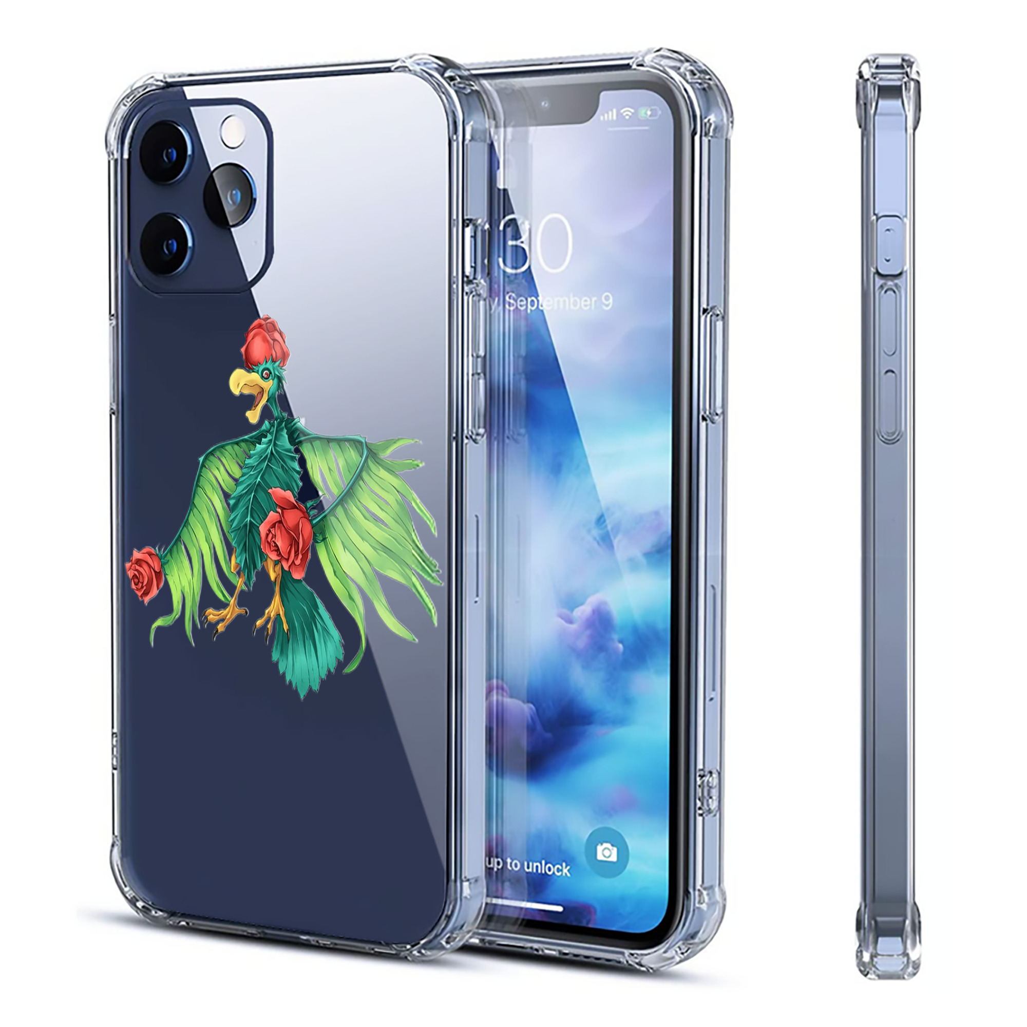 （画像用） 遊☆戯☆王 Yu-Gi-Oh! 【iPhone 12シリーズ対応】透明スマホケース（クリアソフトケース）